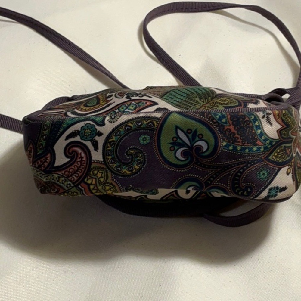 Etro Purple Paisley Profumi Small Crossbody/Vanity Bag Italian Designer EUC - Picture 4 of 6
